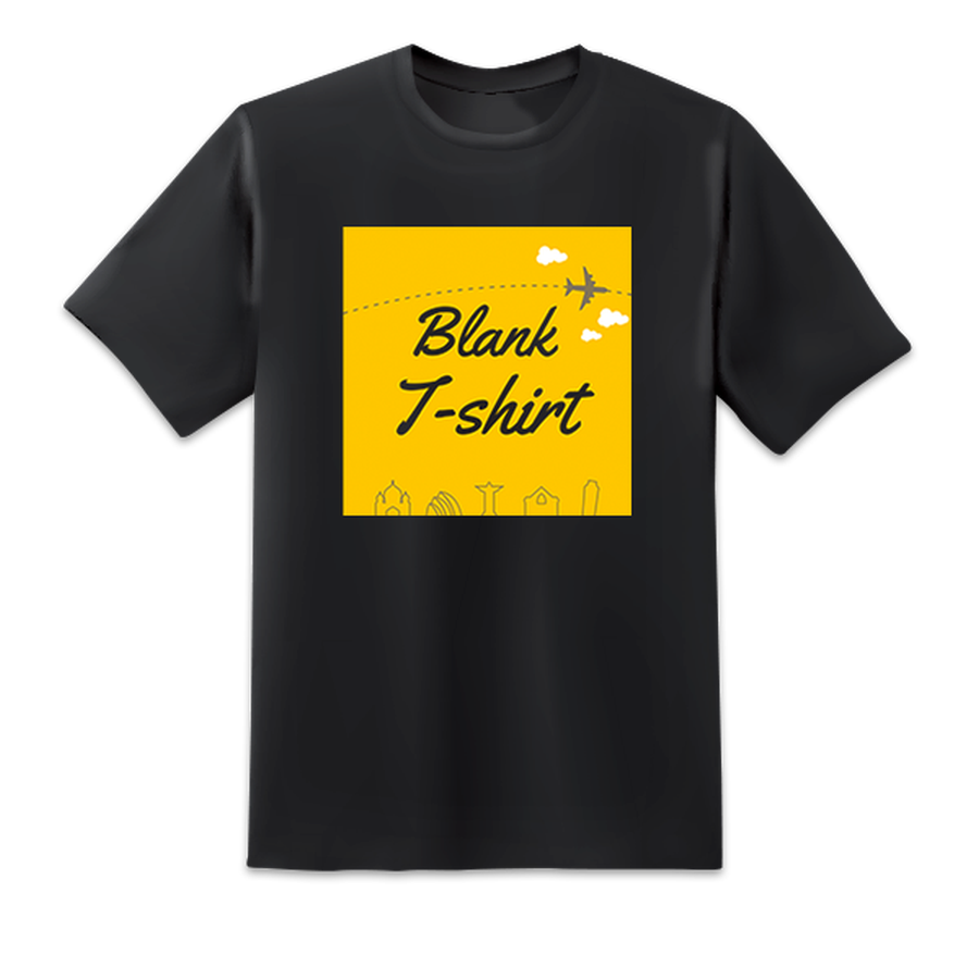Blank T-Shirt Black