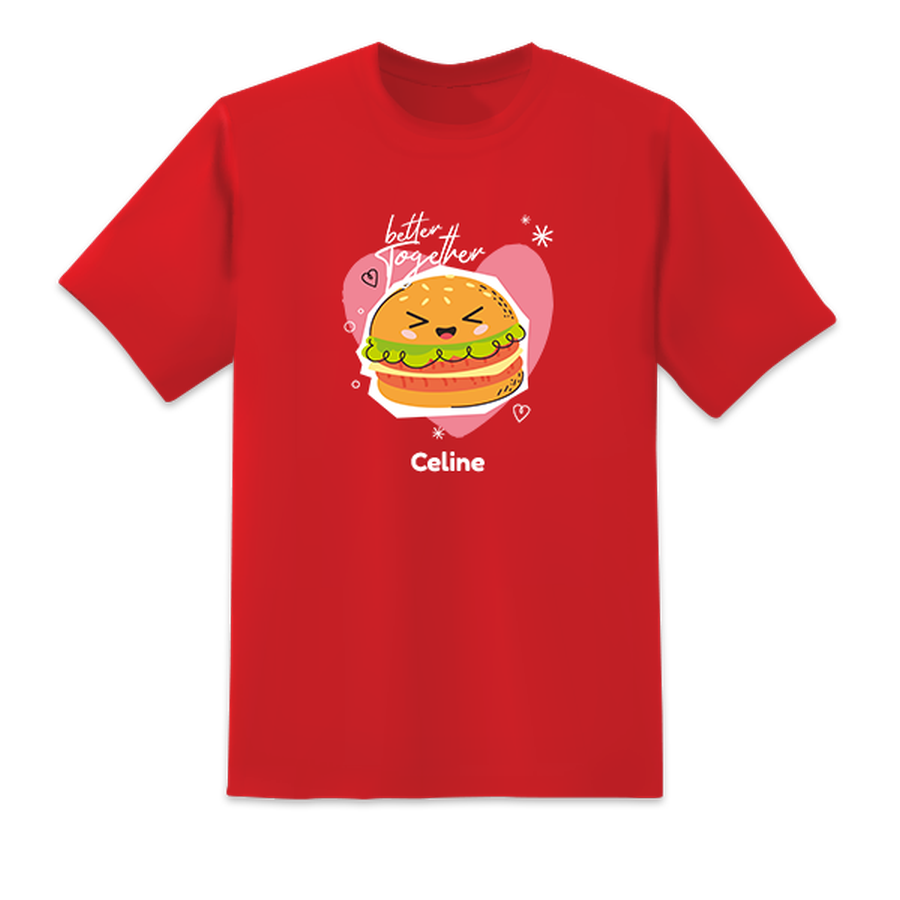 Burger Better Together Red